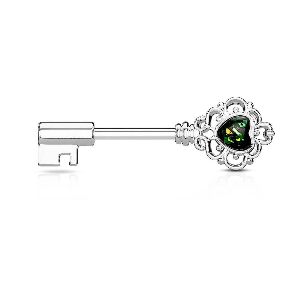 Nippelpiercing Schlüssel Zirkonia - Image 3