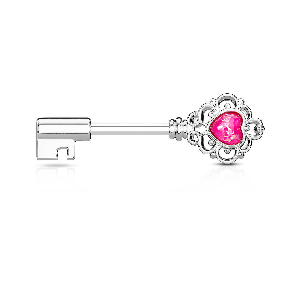 Nippelpiercing Schlüssel Zirkonia - Image 5