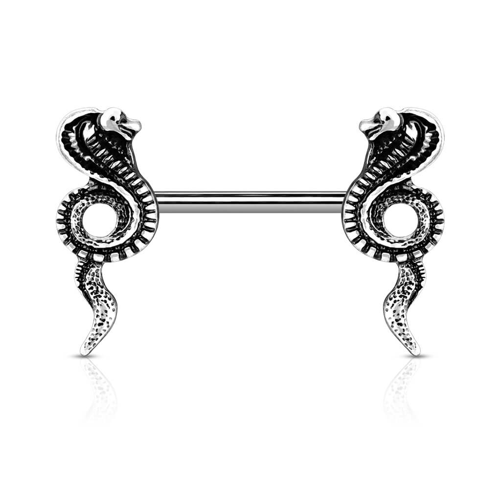 Nippelpiercing Kobra - Image 4