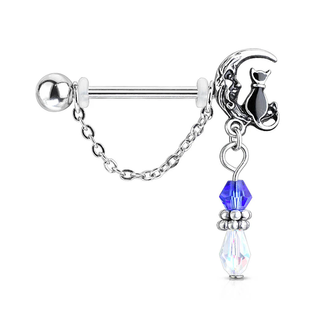 Nippelpiercing Mond Kette beweglich - Image 2