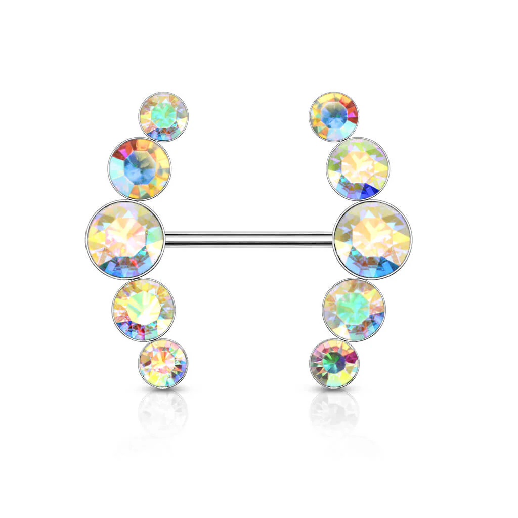 Nippelpiercing 5 Zirkonia - Image 2