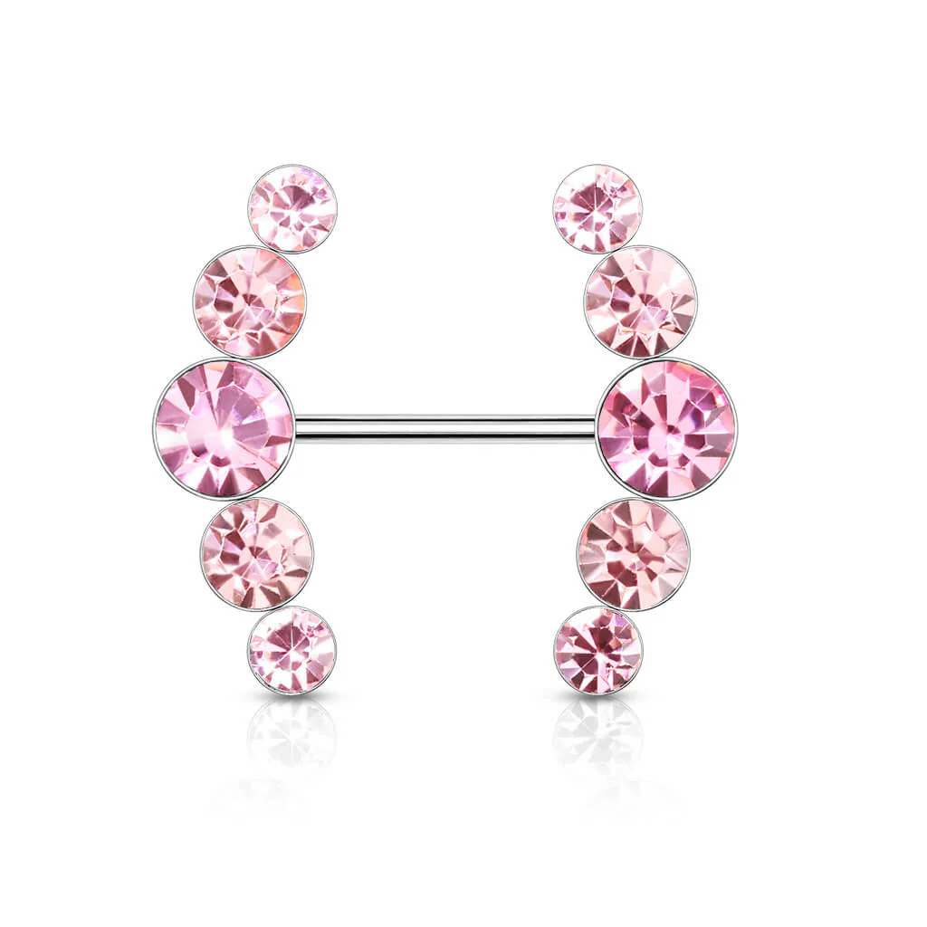 Nippelpiercing 5 Zirkonia - Image 6