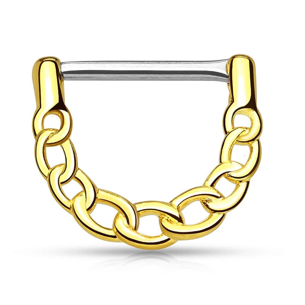 Nippelpiercing Kette Clicker - Image 2