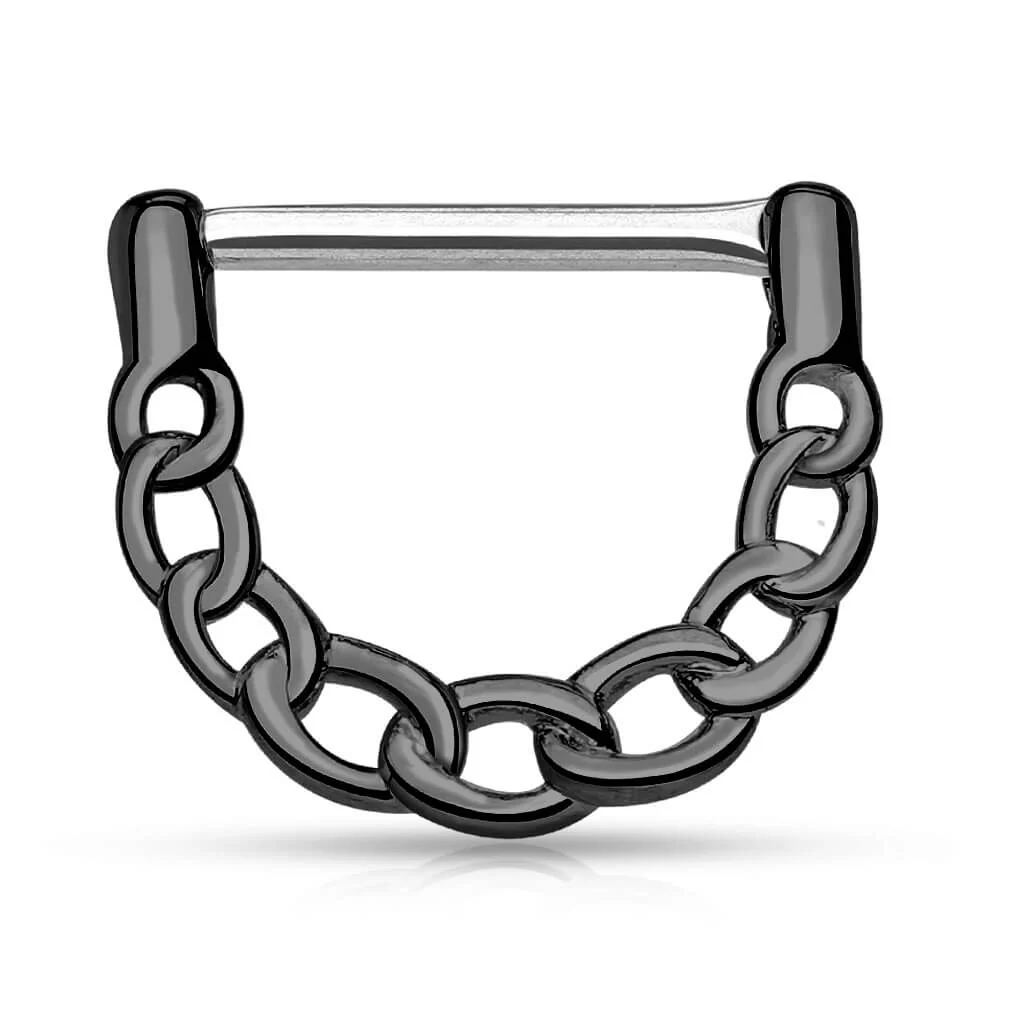 Nippelpiercing Kette Clicker - Image 3