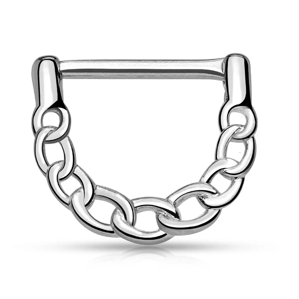Nippelpiercing Kette Clicker - Image 4