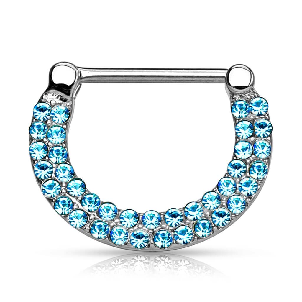 Nippelpiercing Zirkonia Clicker - Image 5