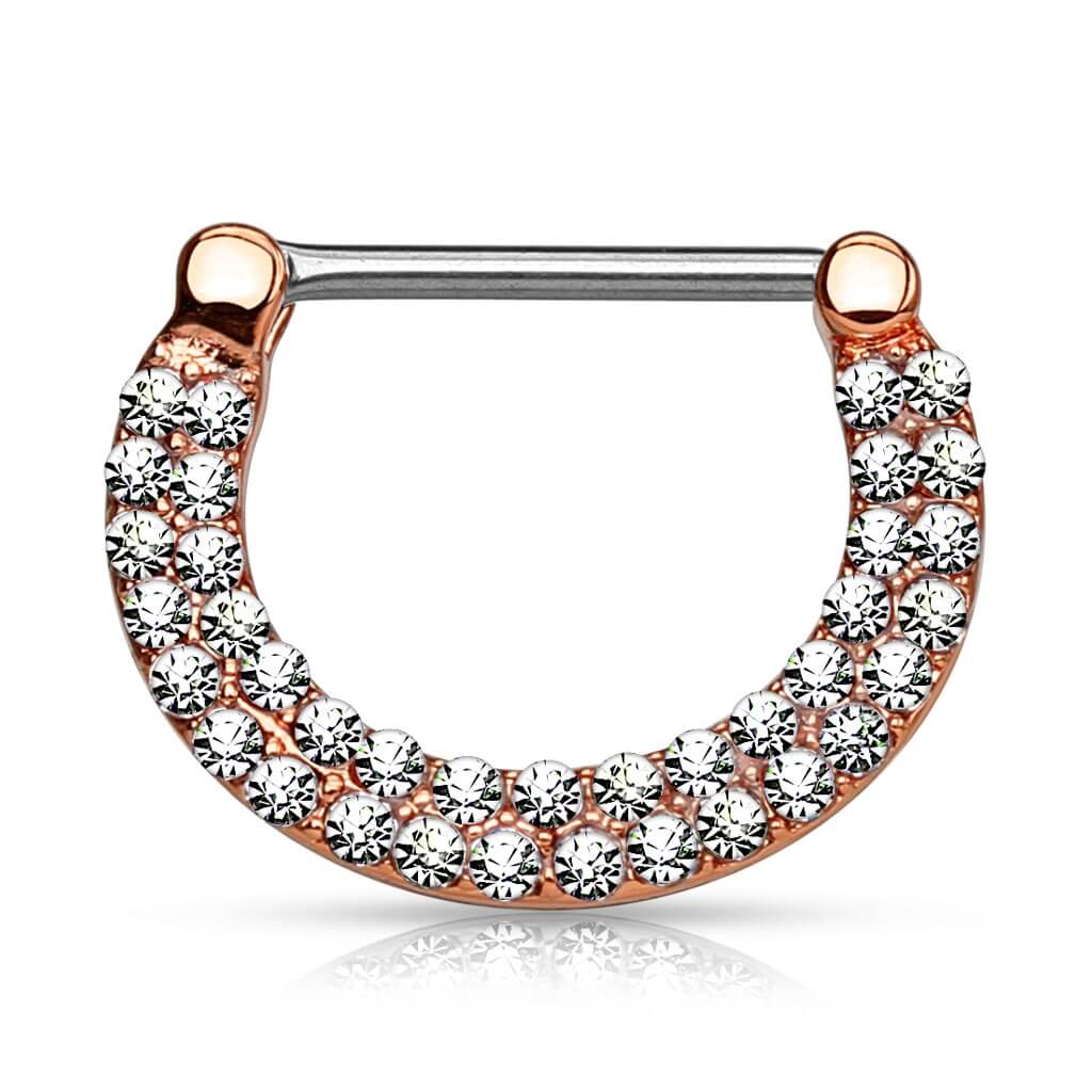 Nippelpiercing Zirkonia Clicker - Image 6