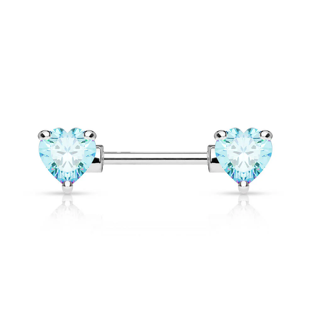Nippelpiercing Herz Zirkonia - Image 5