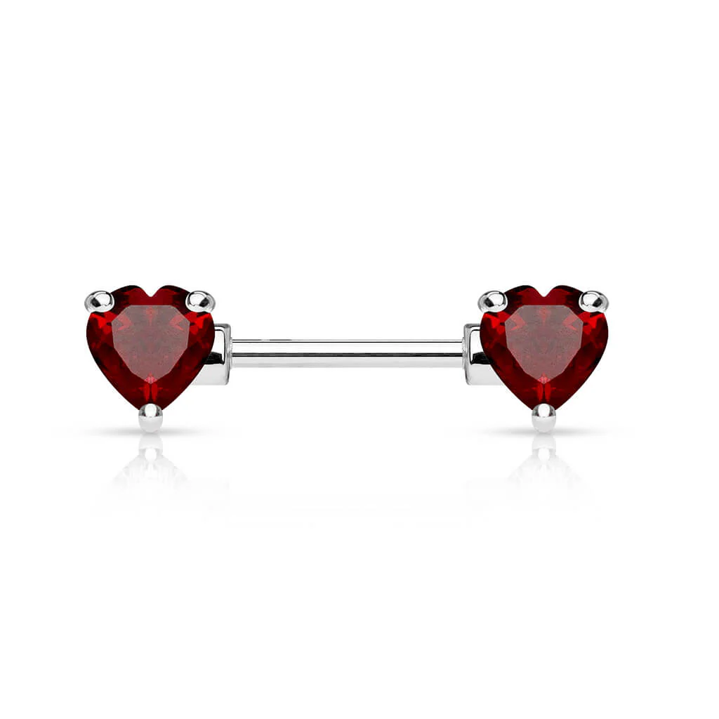 Nippelpiercing Herz Zirkonia - Image 6