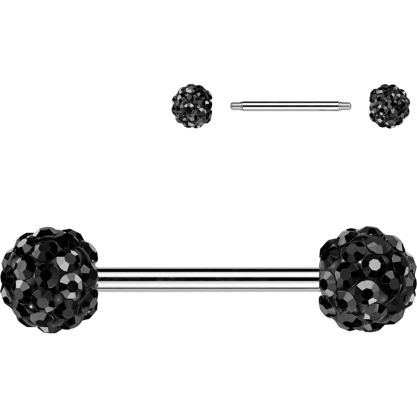 Nippelpiercing Ferido Kristallkugeln - Image 4
