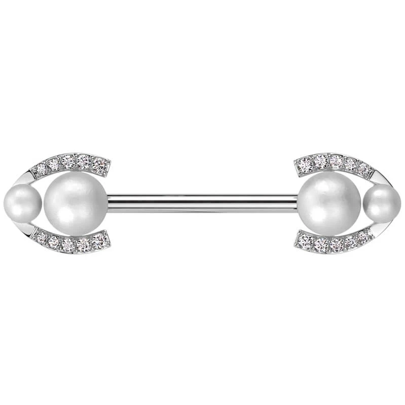 Nippelpiercing Hufeisen Perle - Image 4