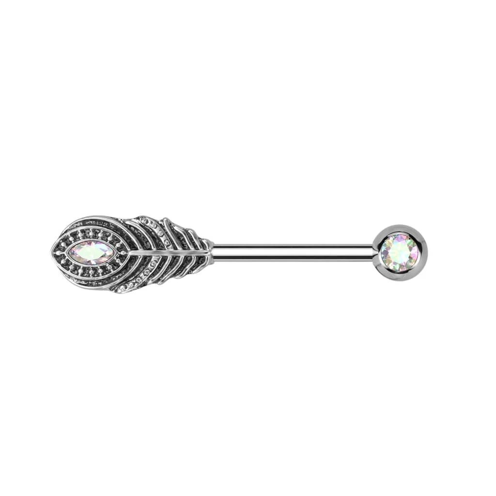 Barbell Feder Zirkonia - Image 2