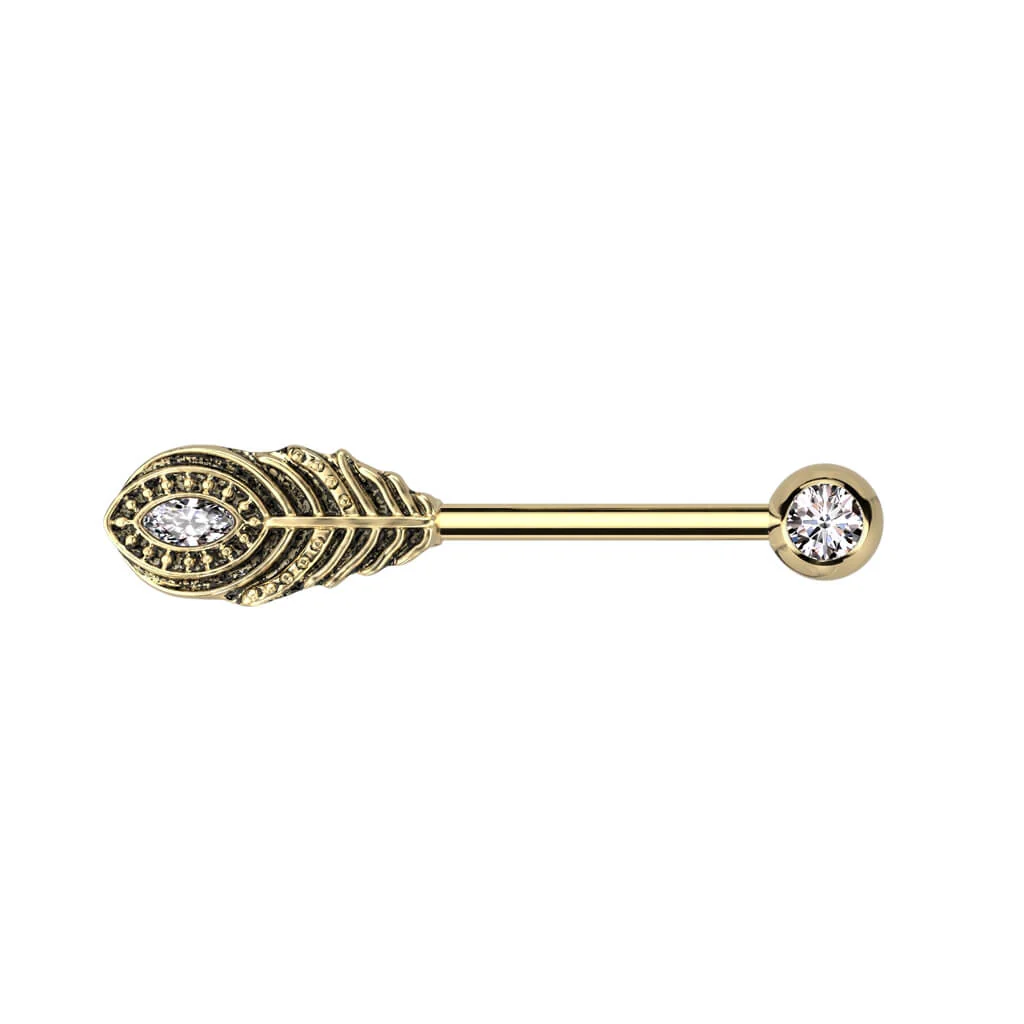 Barbell Feder Zirkonia - Image 4