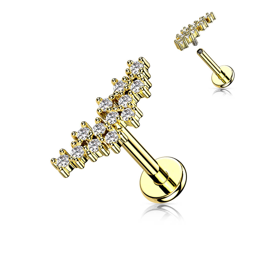 Labret Zirkonia Innengewinde - Image 3