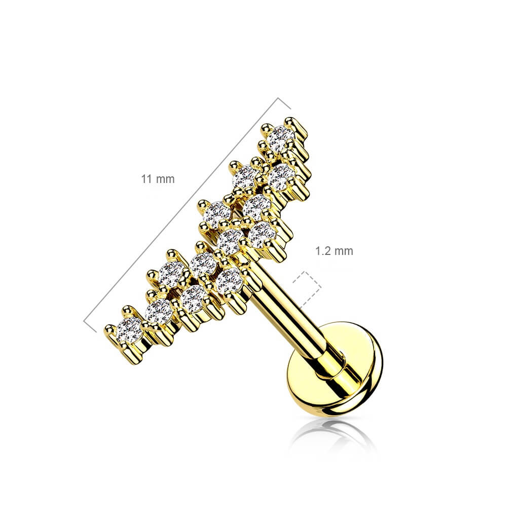 Labret Zirkonia Innengewinde - Image 6