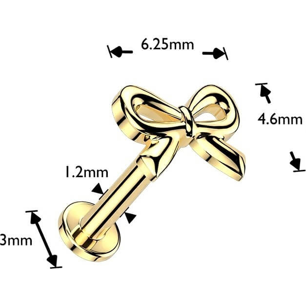 Labret Schleife Innengewinde - Image 4