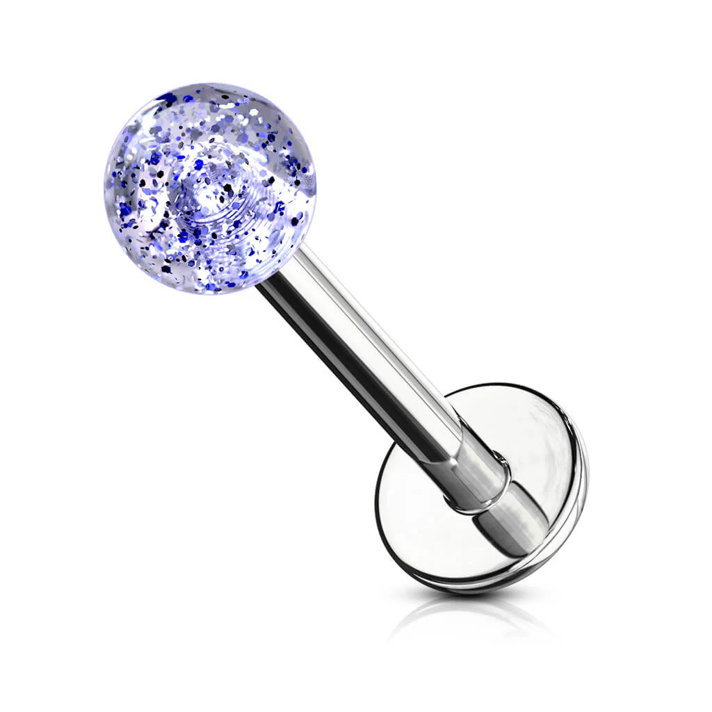 Labret Acryl Glitzer Kugel - Image 3