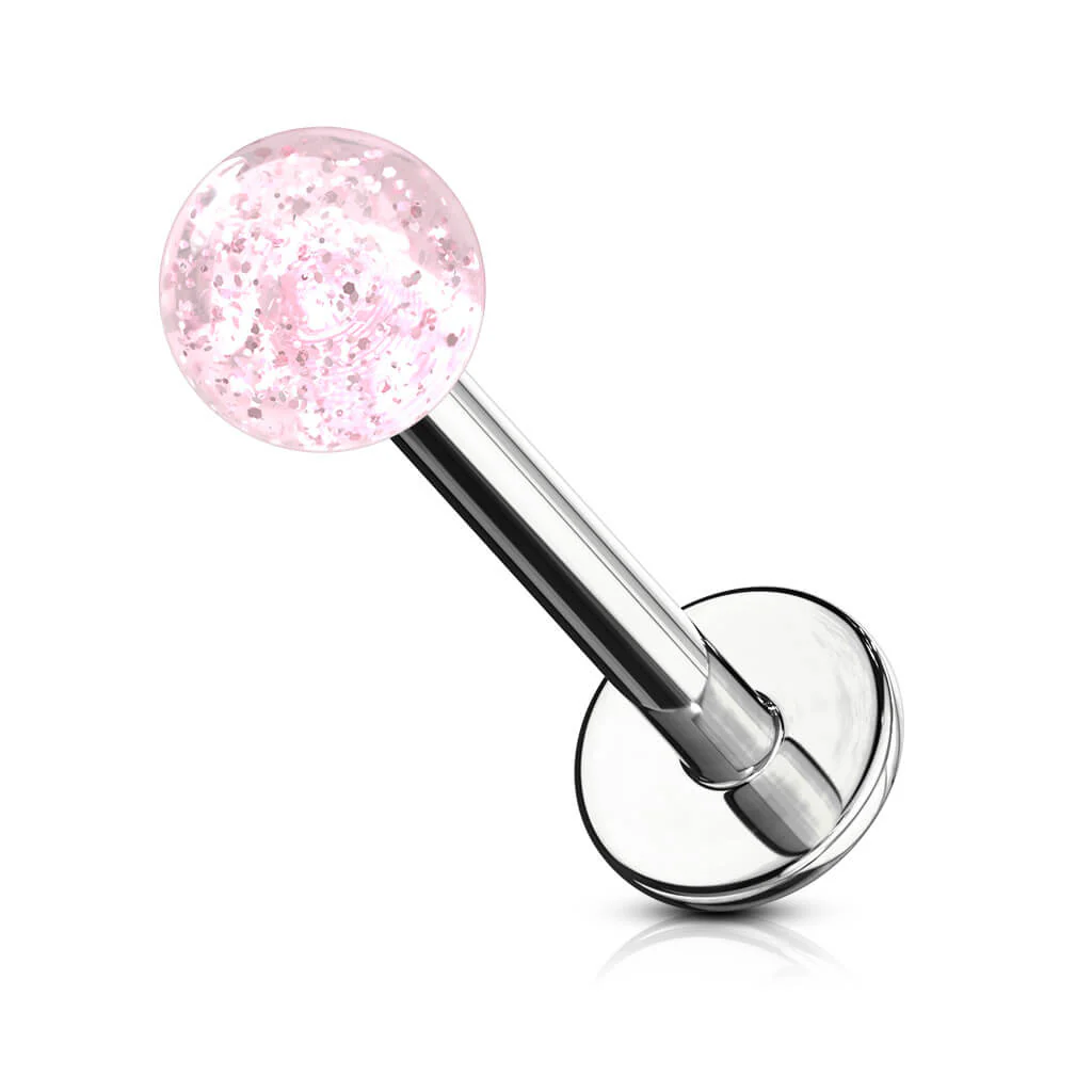 Labret Acryl Glitzer Kugel - Image 7