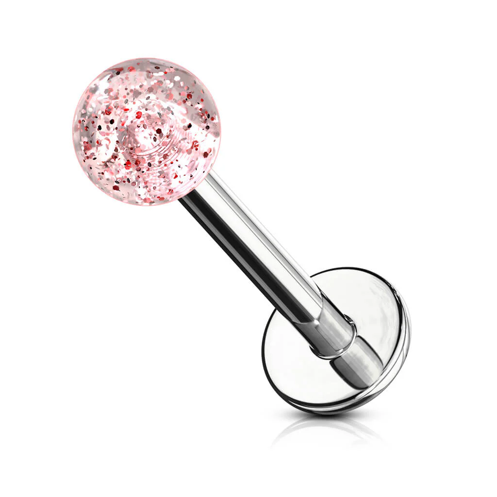 Labret Acryl Glitzer Kugel - Image 8
