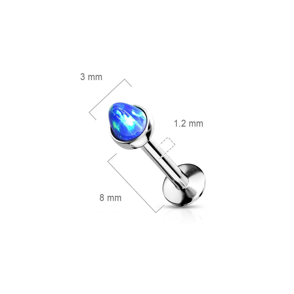 Labret Opal Kesselfassung Innengewinde - Image 9