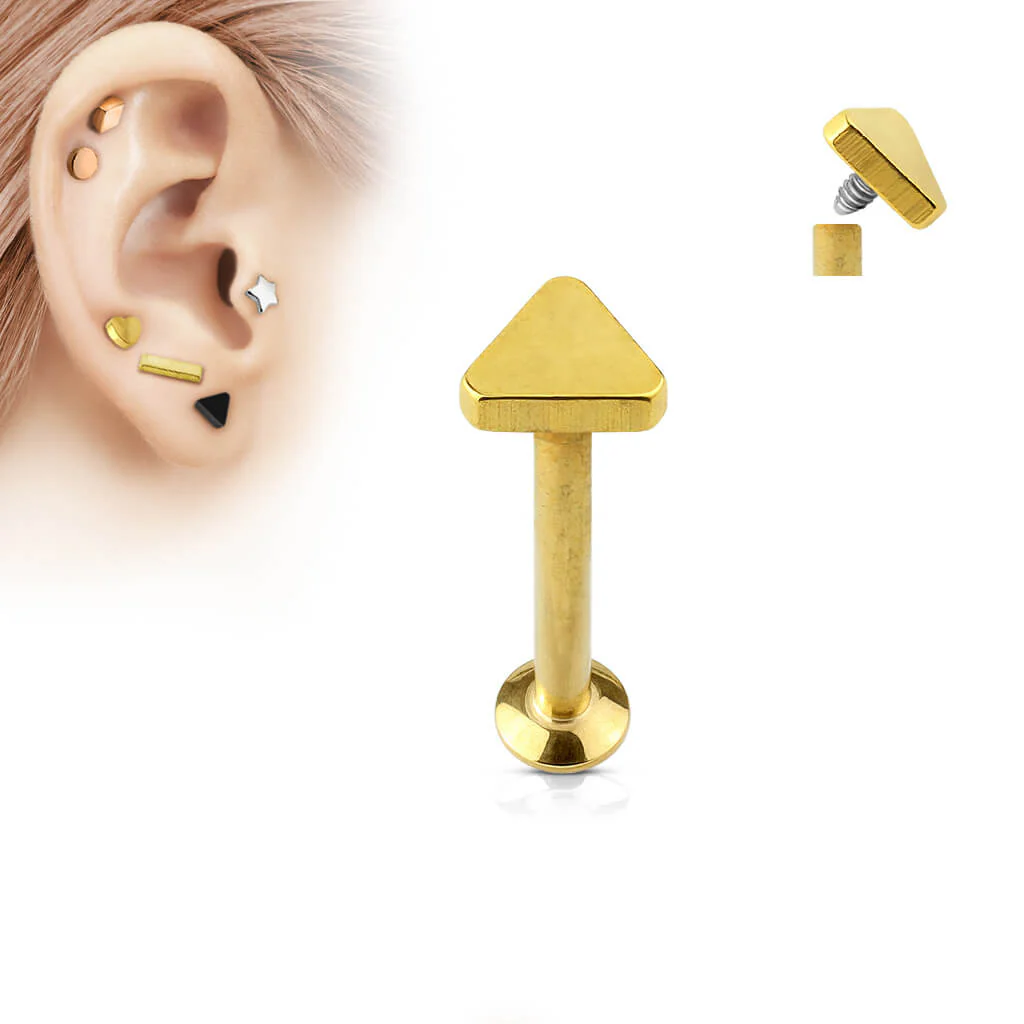 Labret Dreieck Flach Innengewinde - Image 2