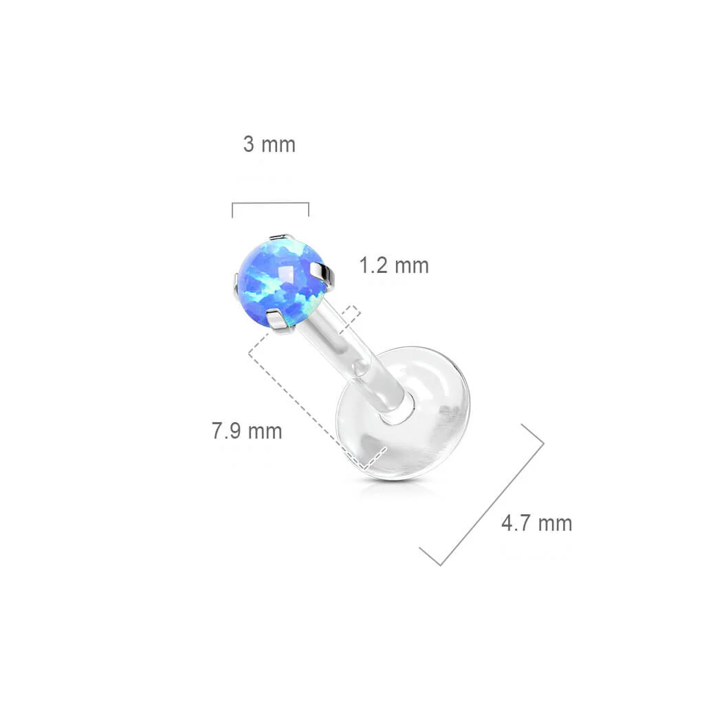 Labret Opal Rund - Image 3