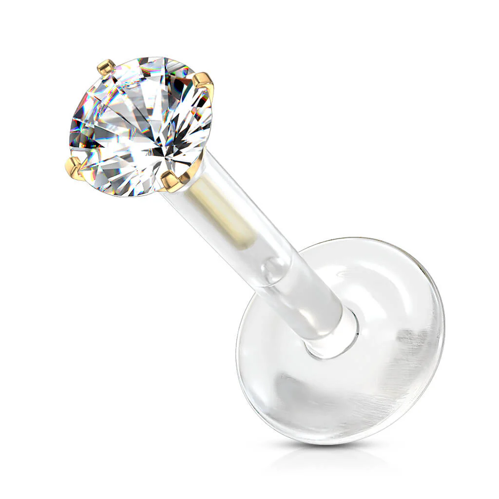 Labret Zirkonia Krappenfassung - Image 4