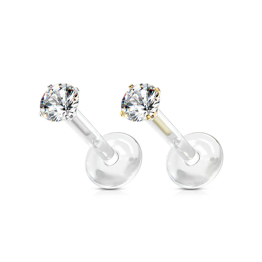 Labret Zirkonia Krappenfassung - Image 5