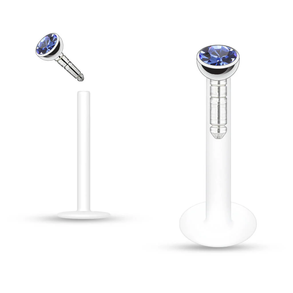 Labret Zirkonia Kesselfassung - Image 9