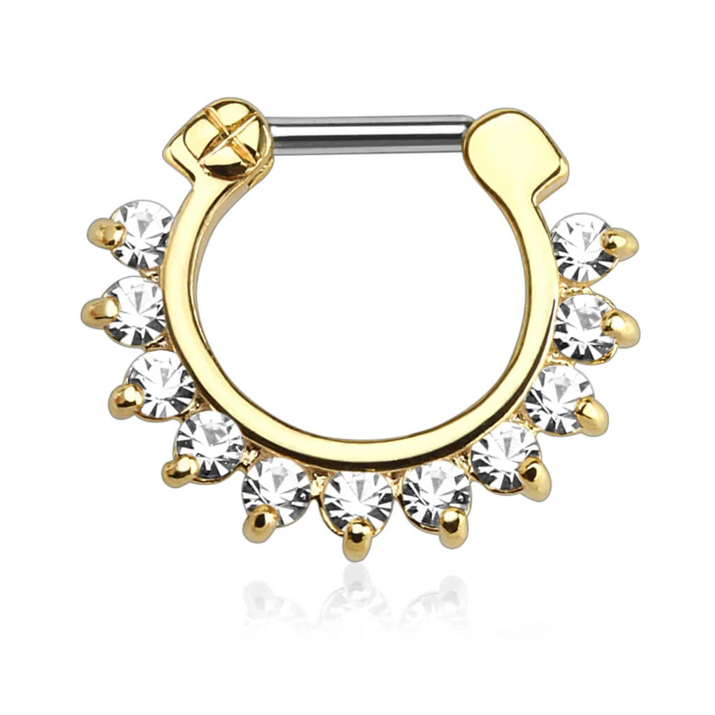 Septum Piercing Zirkonia Clicker - Image 3