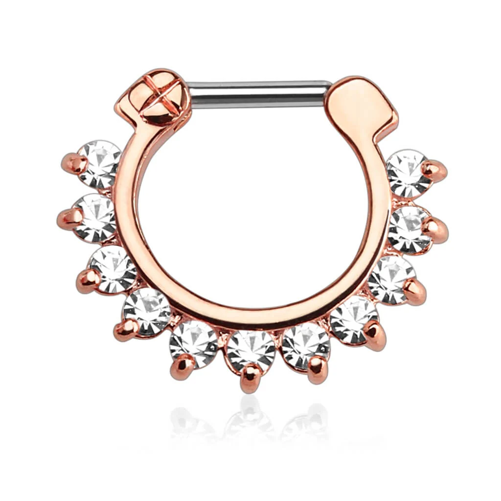 Septum Piercing Zirkonia Clicker - Image 4