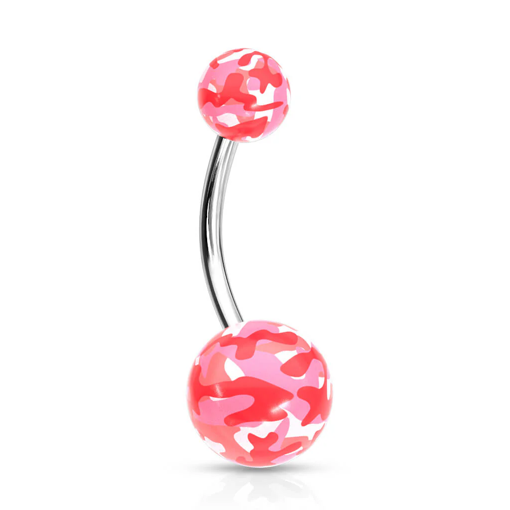 Bauchnabelpiercing Camouflage Acryl - Image 6