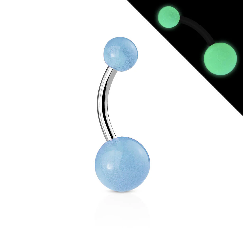 Bauchnabelpiercing Kugel Glow in the Dark - Image 3