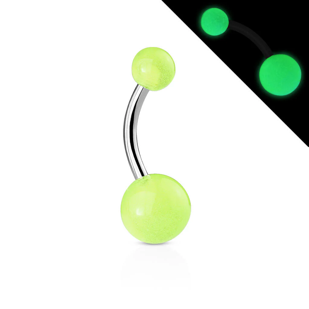 Bauchnabelpiercing Kugel Glow in the Dark - Image 4