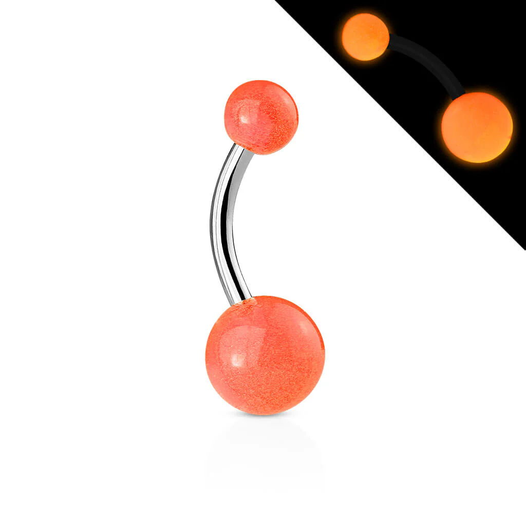 Bauchnabelpiercing Kugel Glow in the Dark - Image 5