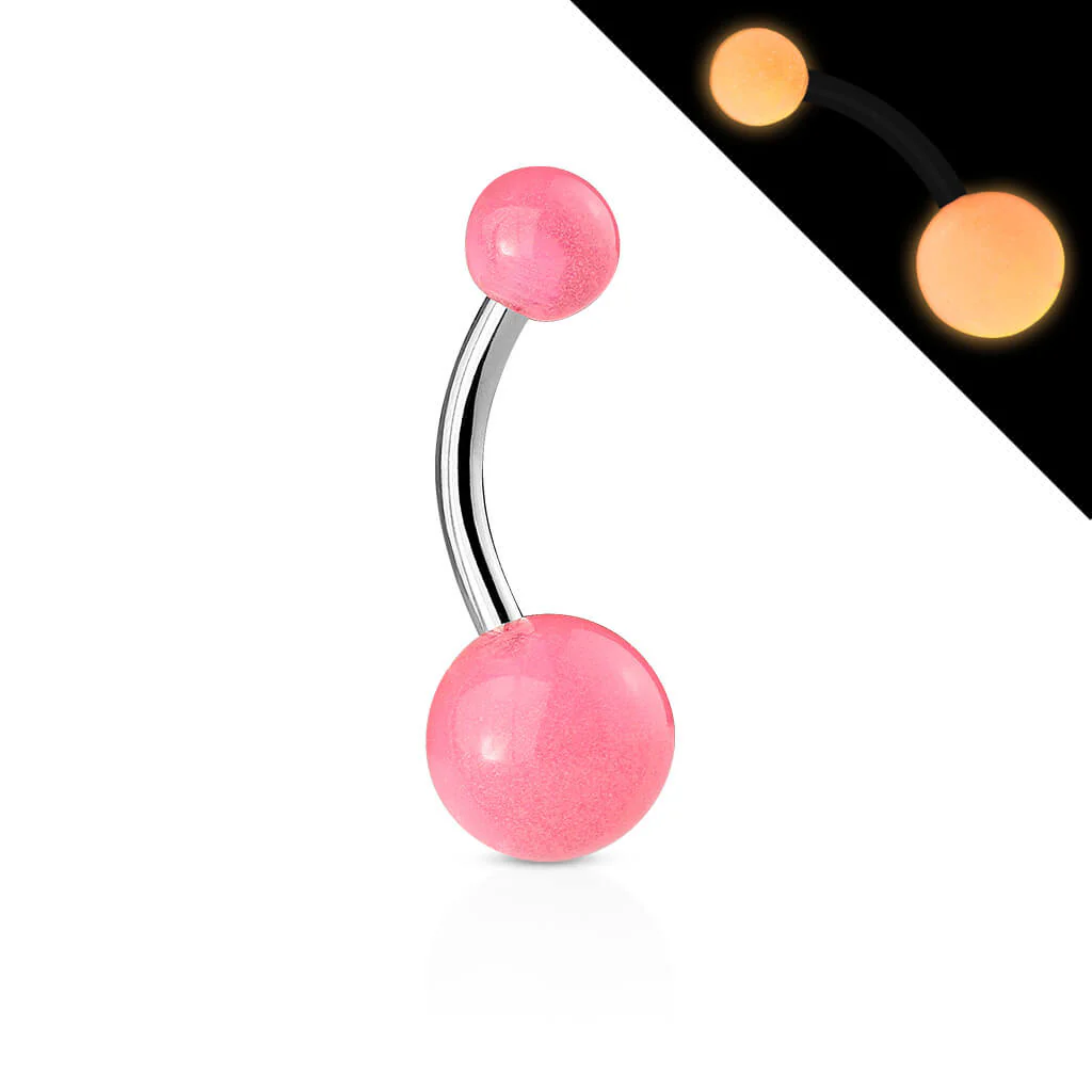 Bauchnabelpiercing Kugel Glow in the Dark - Image 6