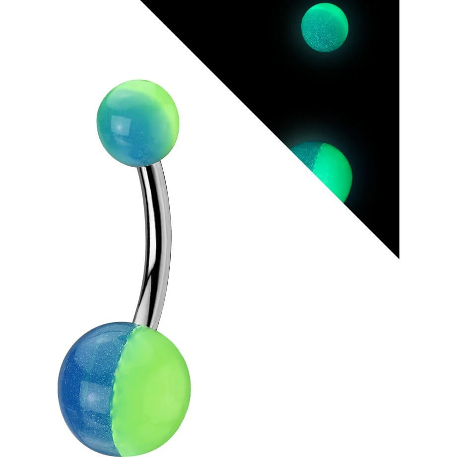Bauchnabelpiercing Glow in the Dark - Image 4