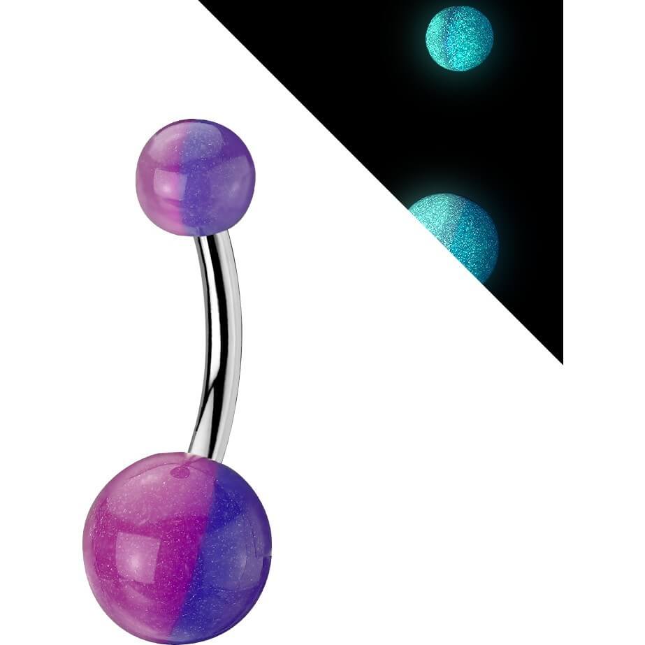 Bauchnabelpiercing Glow in the Dark - Image 5