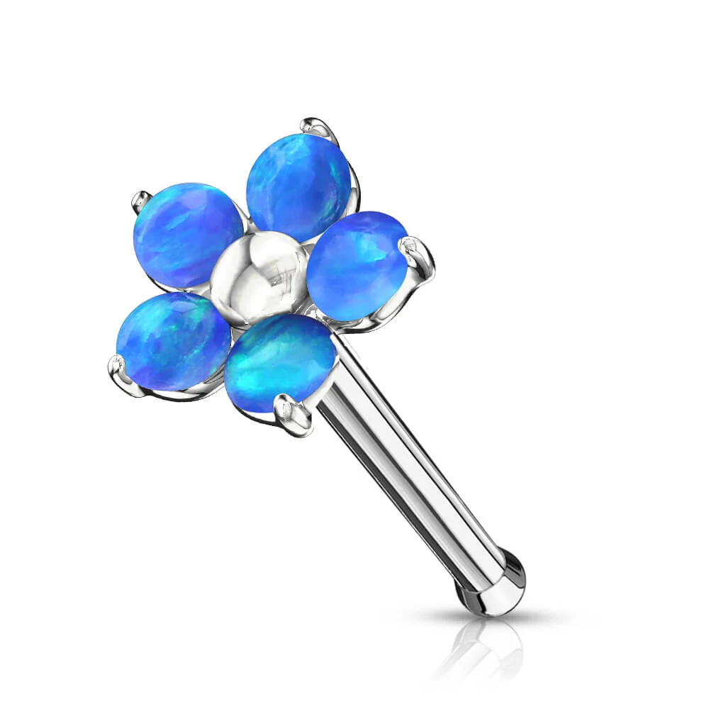 Nasenstecker Blume Opal - Image 2
