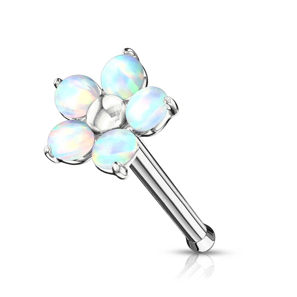 Nasenstecker Blume Opal - Image 3