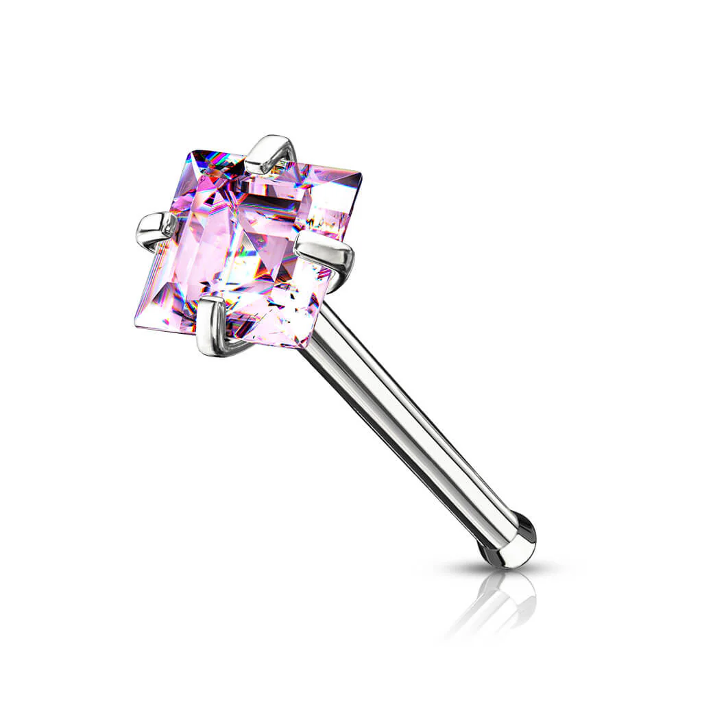 Nasenstecker Quadrat Zirkonia - Image 5
