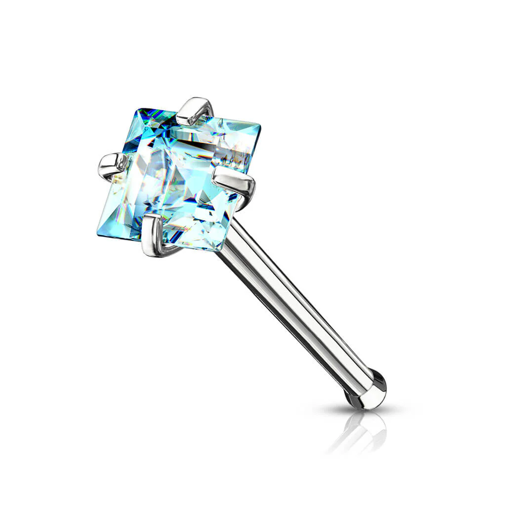 Nasenstecker Quadrat Zirkonia - Image 7