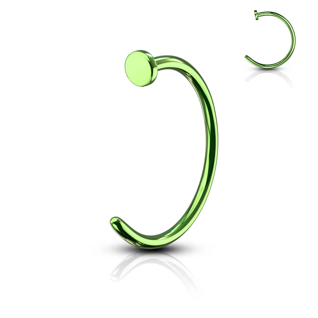Nasenstecker Hoop Half Hoop Titan IP - Image 5