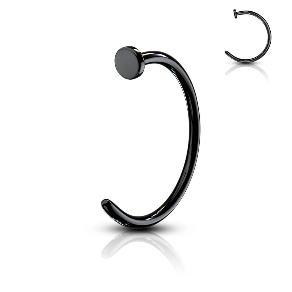 Nasenstecker Hoop Half Hoop Titan IP - Image 6