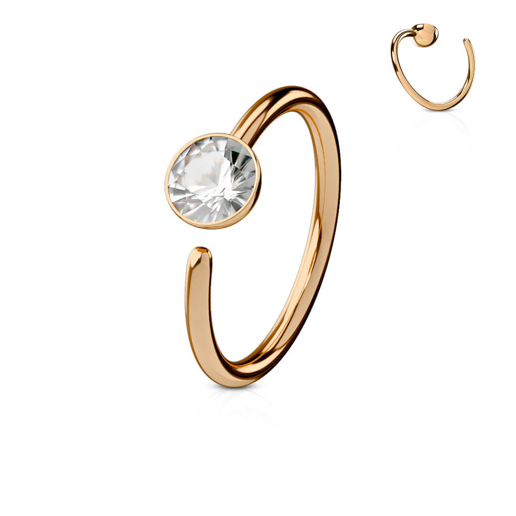 Ring Zirkonia Titan PVD Biegbar - Image 4