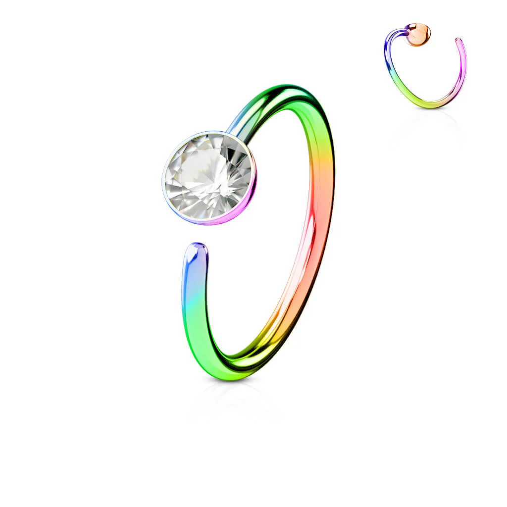 Ring Zirkonia Titan PVD Biegbar - Image 5