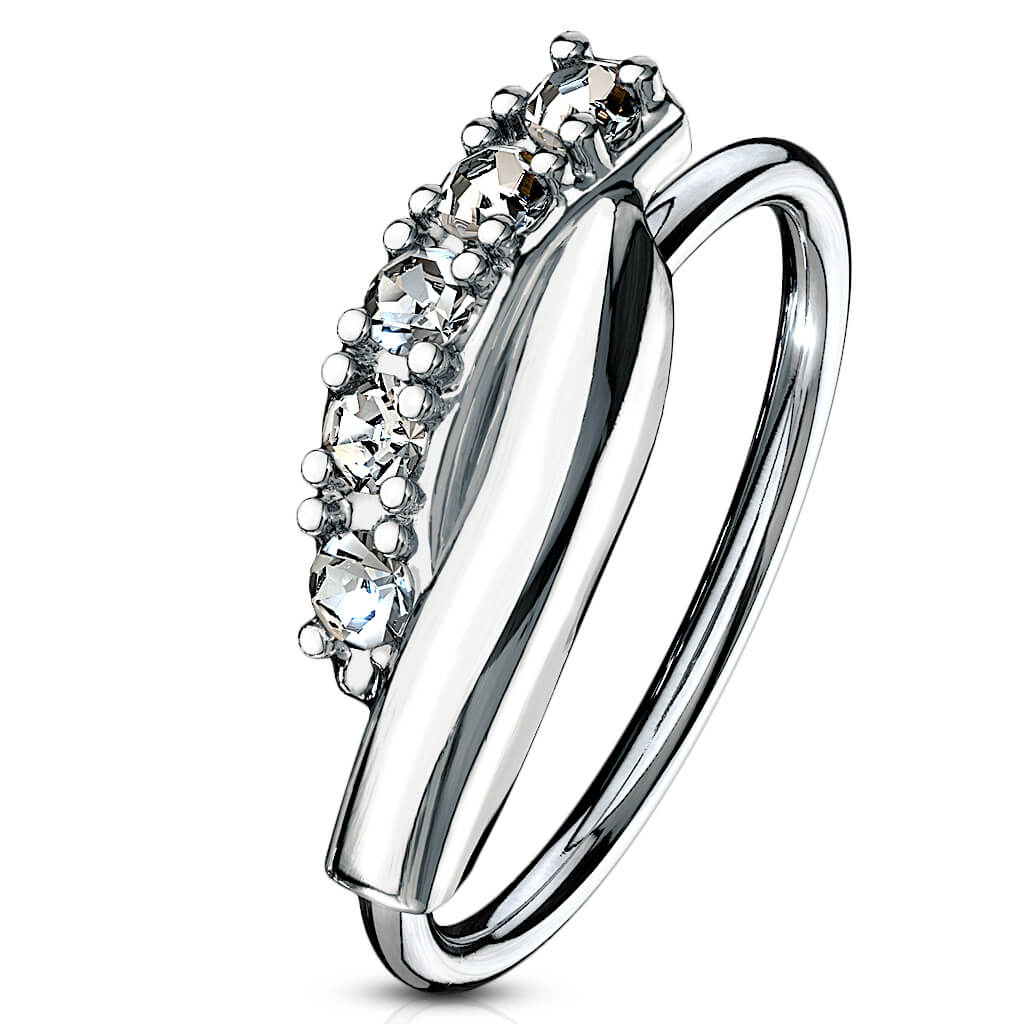 Ring Gedreht Zirkonia Biegbar - Image 2