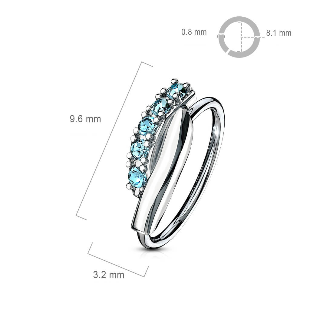 Ring Gedreht Zirkonia Biegbar - Image 3