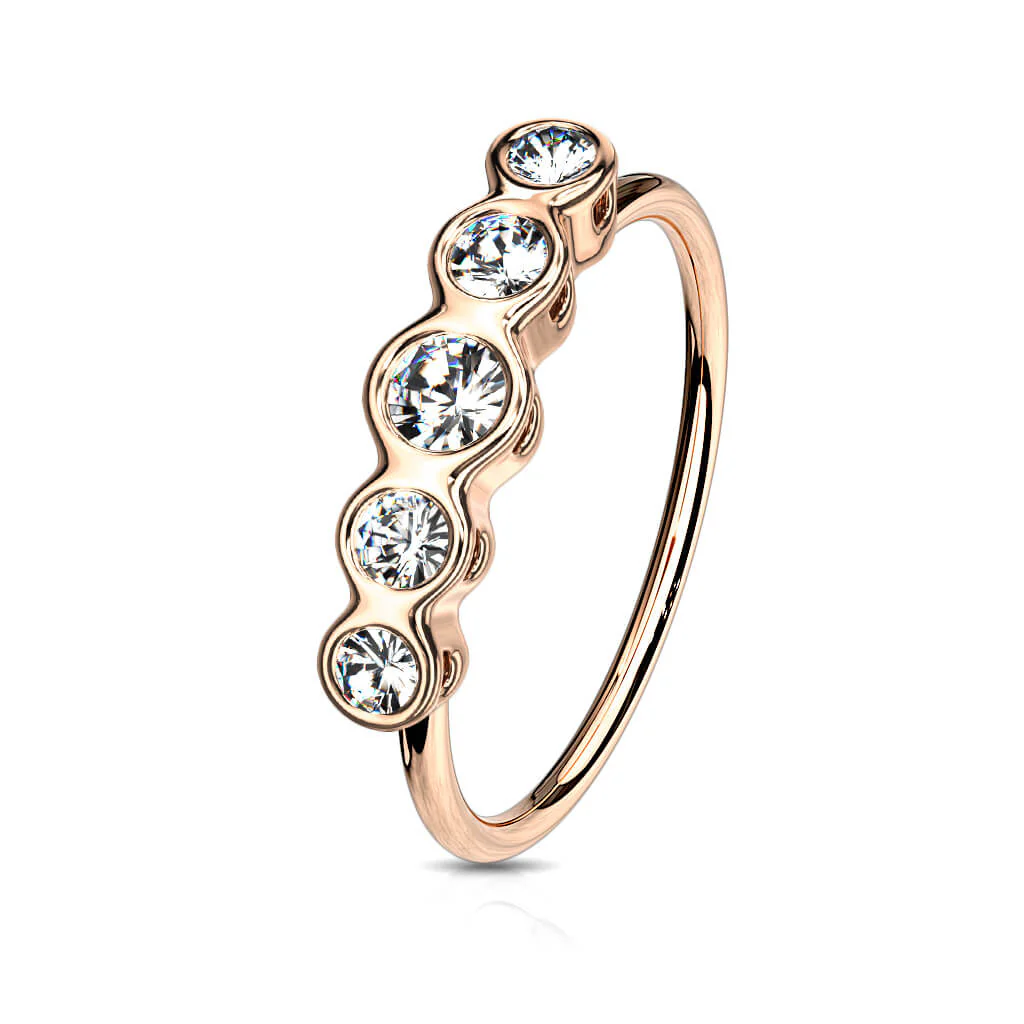 Ring Zirkonia Silber Biegbar - Image 11