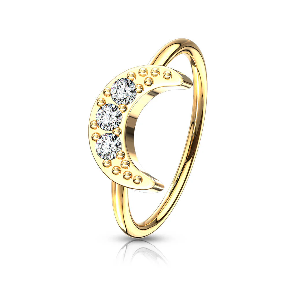 Ring Mond Zirkonia Biegbar - Image 2